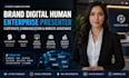 create ultra realistic 3d metahuman avatar with speech sync for business