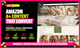 design converting amazon a plus and premium a plus content that converts