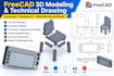 freecad 3d models and technical engineering drawings