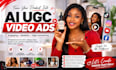 create a ugc selfie style video create ai ugc video ads,