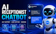 build an ai receptionist chatbot and n8n automation