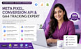 setup meta pixel, ga4 and google ads conversion tracking