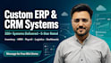 develop a custom erp system and business management software
