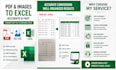 convert PDF and images to excel accurately