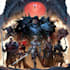 create an epic dnd adventuring party illustration