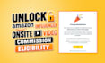 unlock your amazon influencer store onsite video commission eligibility