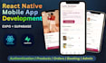 build a react native expo mobile app with supabase