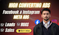 set up meta facebook ads campaigns to maximize roas