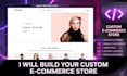 build a custom ecommerce store