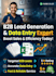 do linkedin lead generation,b2b data entry,and web research