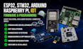 develop esp32 stm32 arduino raspberry pi iot firmware and programming