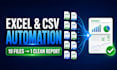 automate your recurring excel or CSV reports