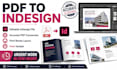 convert PDF to editable adobe indesign