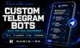 build a custom telegram bot for your business