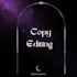 copy edit your fiction manuscript