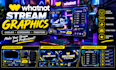 design custom whatnot overlays and obs stream graphics