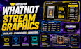 design custom whatnot overlays, transitions and obs scoreboards