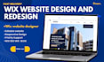 design a wix website redesign manage and maintain your current wix website store