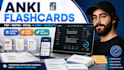 create custom anki flashcards and quizlet from PDF, notes, lectures and mcqs