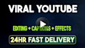 edit viral youtube shorts with captions, memes and effects