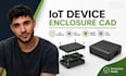 iot device enclosure cad, pcb housing, smart device 3d modeling expert