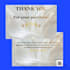design professional amazon thank you card and package insert
