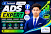 set up meta advertising campaign and optimization