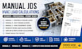 do manual j d s hvac load calculations, duct design and permits