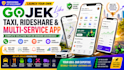 develop gojek clone app, taxi booking app, rideshare and multi service app