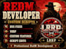 develop custom redm scripts for your server