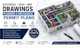 do electrical plan, hvac, mep drawings, plumbing and mechanical permits plan