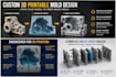 3d printable mold from your stl 3d model