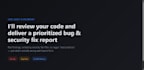 review your code and deliver a prioritized bug and security fix report