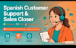 be your spanish whatsapp customer support and sales agent