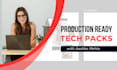 create production ready tech packs