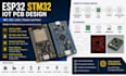 design custom esp32 stm32 iot pcb wifi ble lora thread rf hardware kicad altium