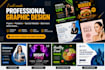 design professional flyers, posters and promotional graph