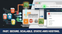 host static website on AWS s3, cloudfront CDN, and SSL