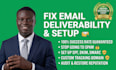 fix email deliverability setup spf dkim dmarc domain authentication in 24 hrs