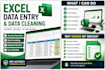 do data entry and data cleaning