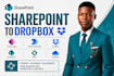 sharepoint intranet power apps automation spfx dropbox migration microsoft 365