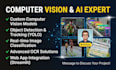develop computer vision and image classification, ocr system