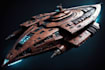design spaceship, sci fi vehicle and sci fi art