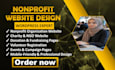 design charity, ngo and nonprofit website