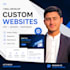 create a custom website using html css and javascript
