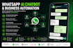 a whatsapp chatbot with ai and business automation