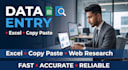 do fast and accurate data entry