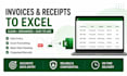 convert invoices and receipts into clean excel spreadsheets