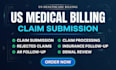 do US medical billing and claim submission