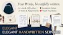 write beautiful handwritten letters, study notes, and thank you cards